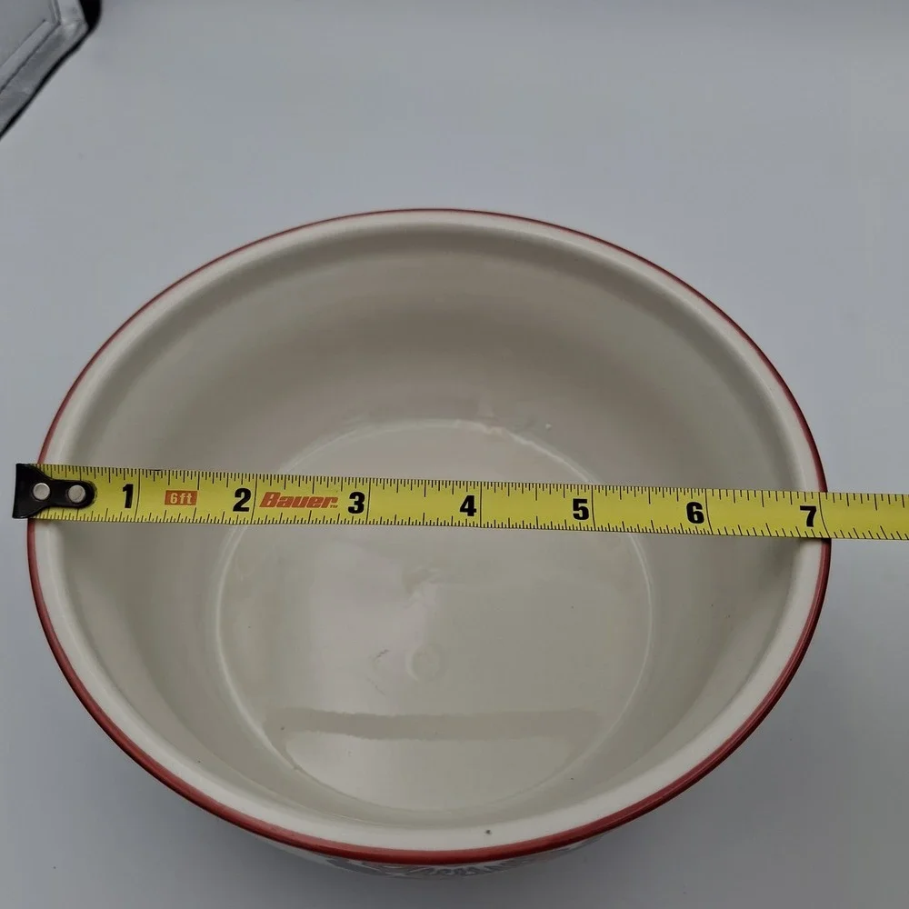 Yokohama Studio‎ Miyabi Japan Handpainted Floral Ceramic Noodle Serving Bowl